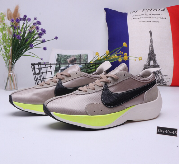 Nike Moon Racer Rose Gold Black Yellow Shoes